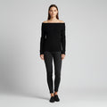 Nora - Stylish Off-Shoulder Sweater