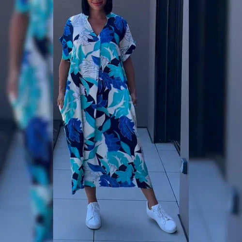 Women's Kaftan Midi Summer Dress