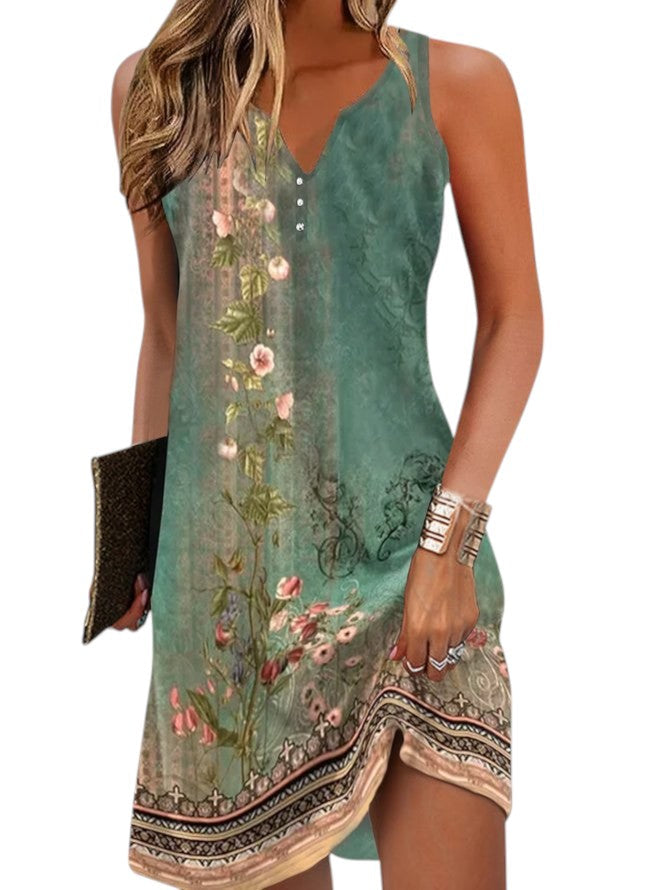 Sleeveless Mini Women’s Summer Dress