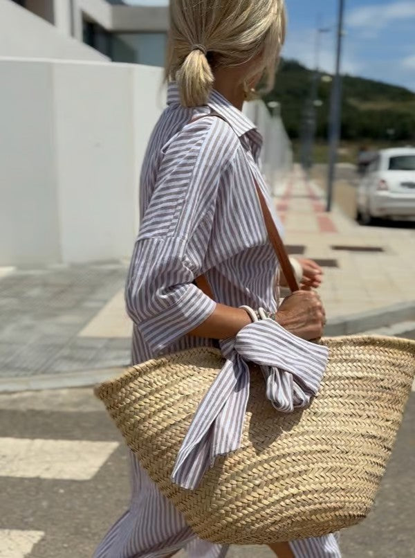 Women's Polo Midi Summer Dress