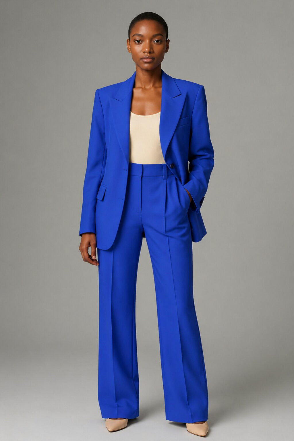 Women’s Two Piece Blazer and Pants Set