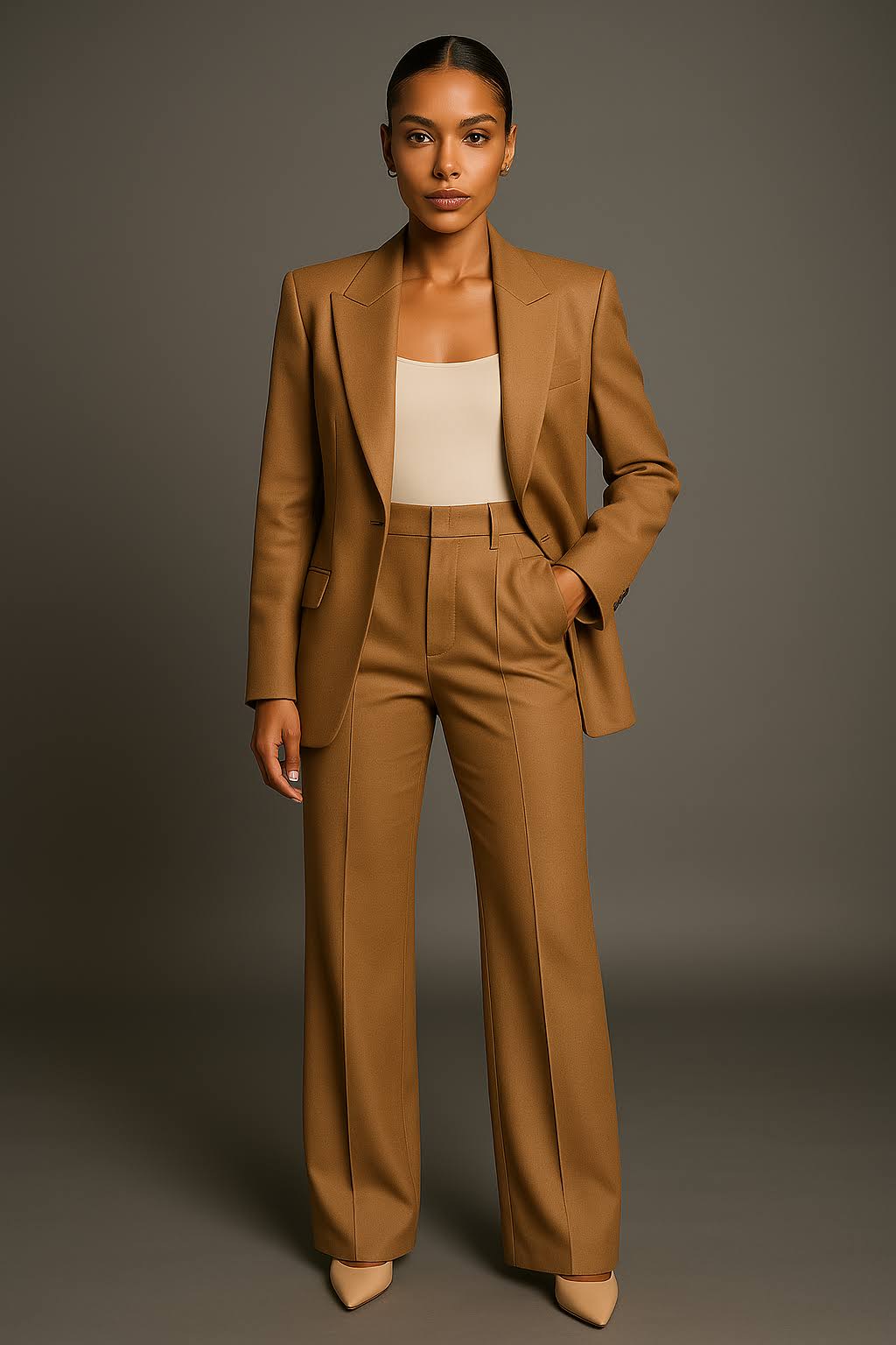 Women’s Two Piece Blazer and Pants Set