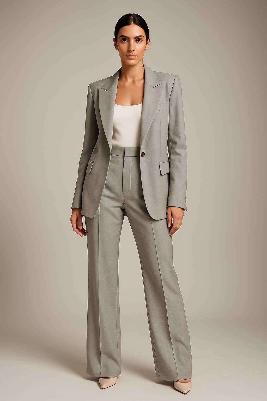 Women’s Two Piece Blazer and Pants Set