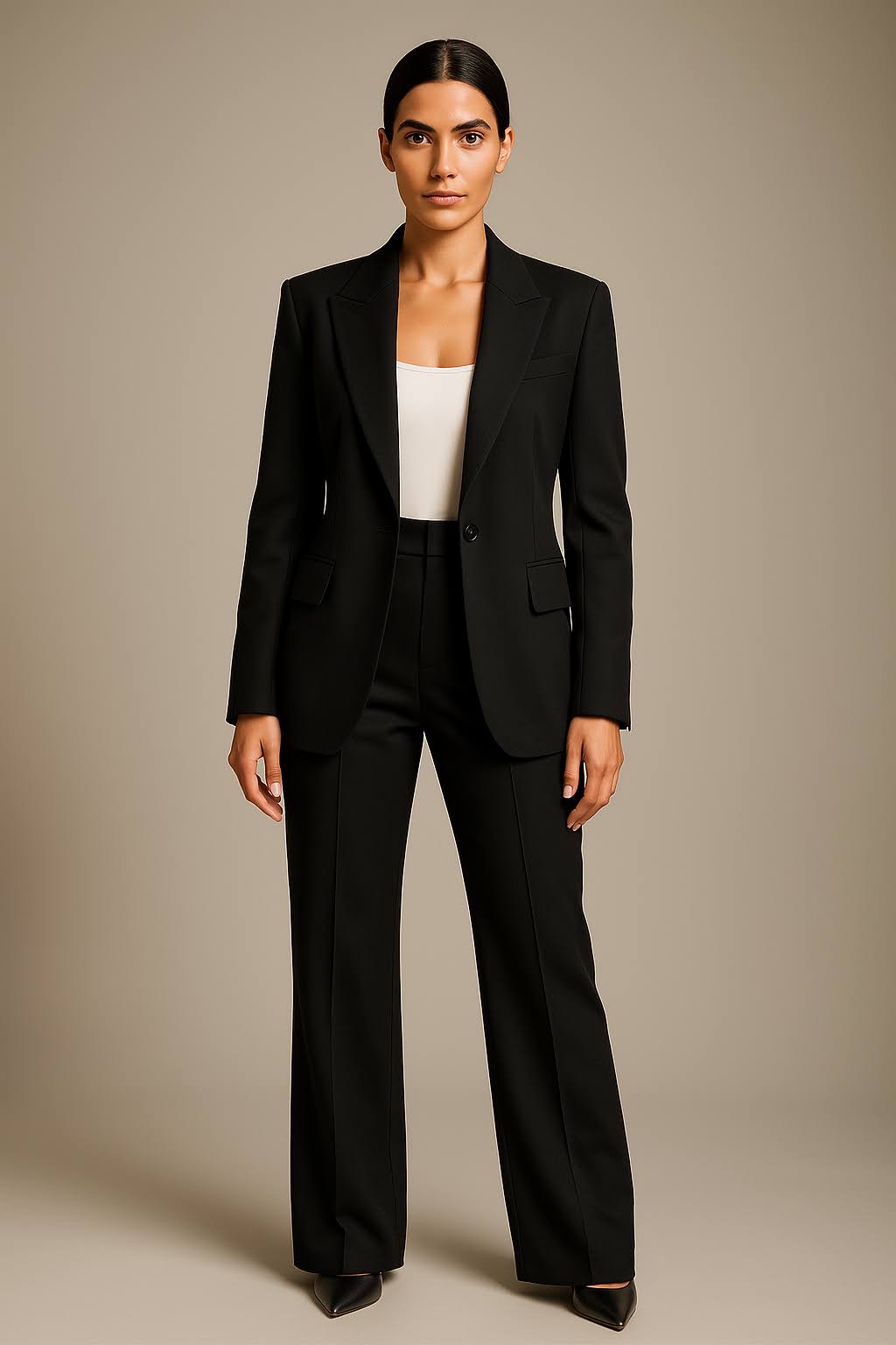 Women’s Two Piece Blazer and Pants Set