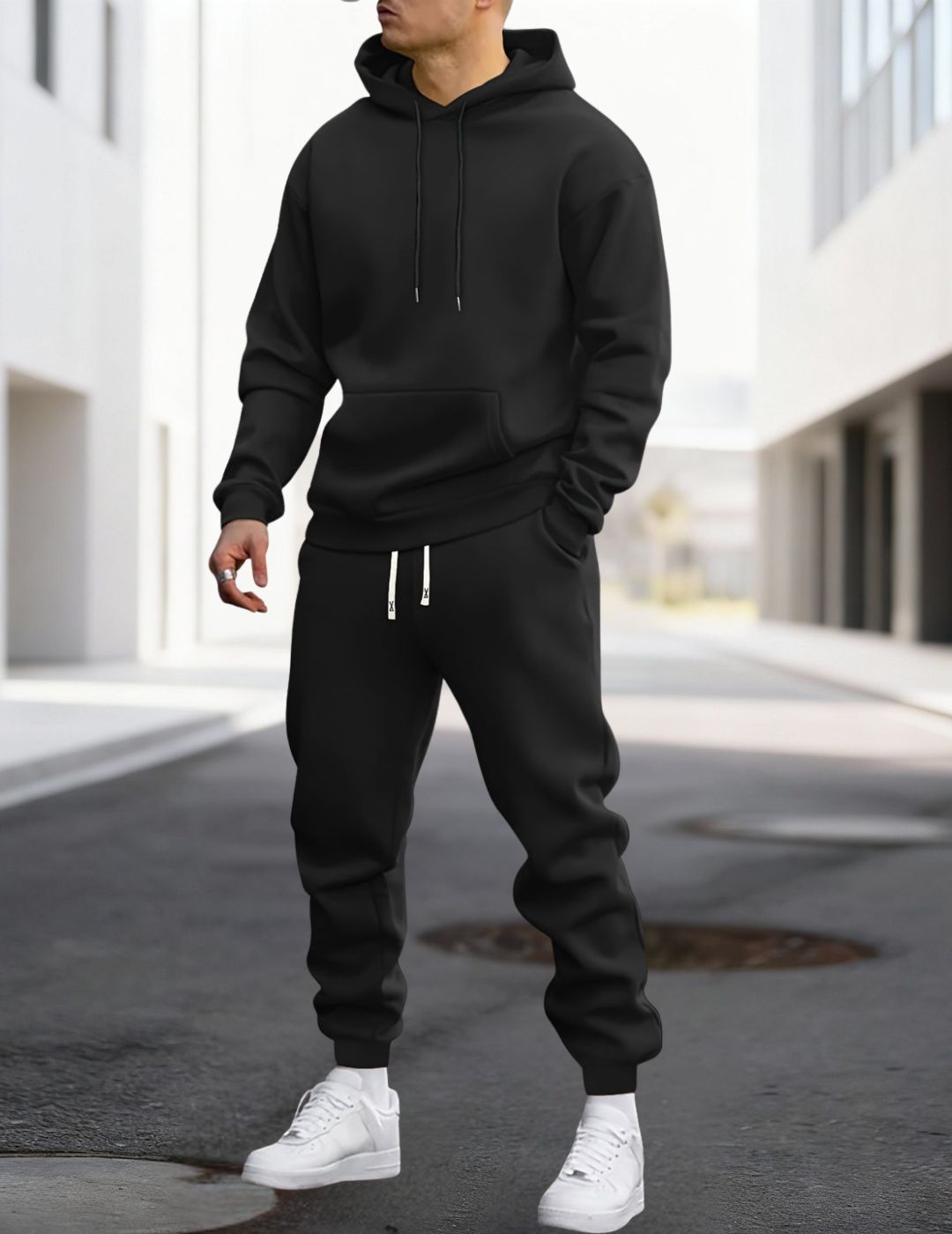 Hoodie Jogger Sports Set for Men