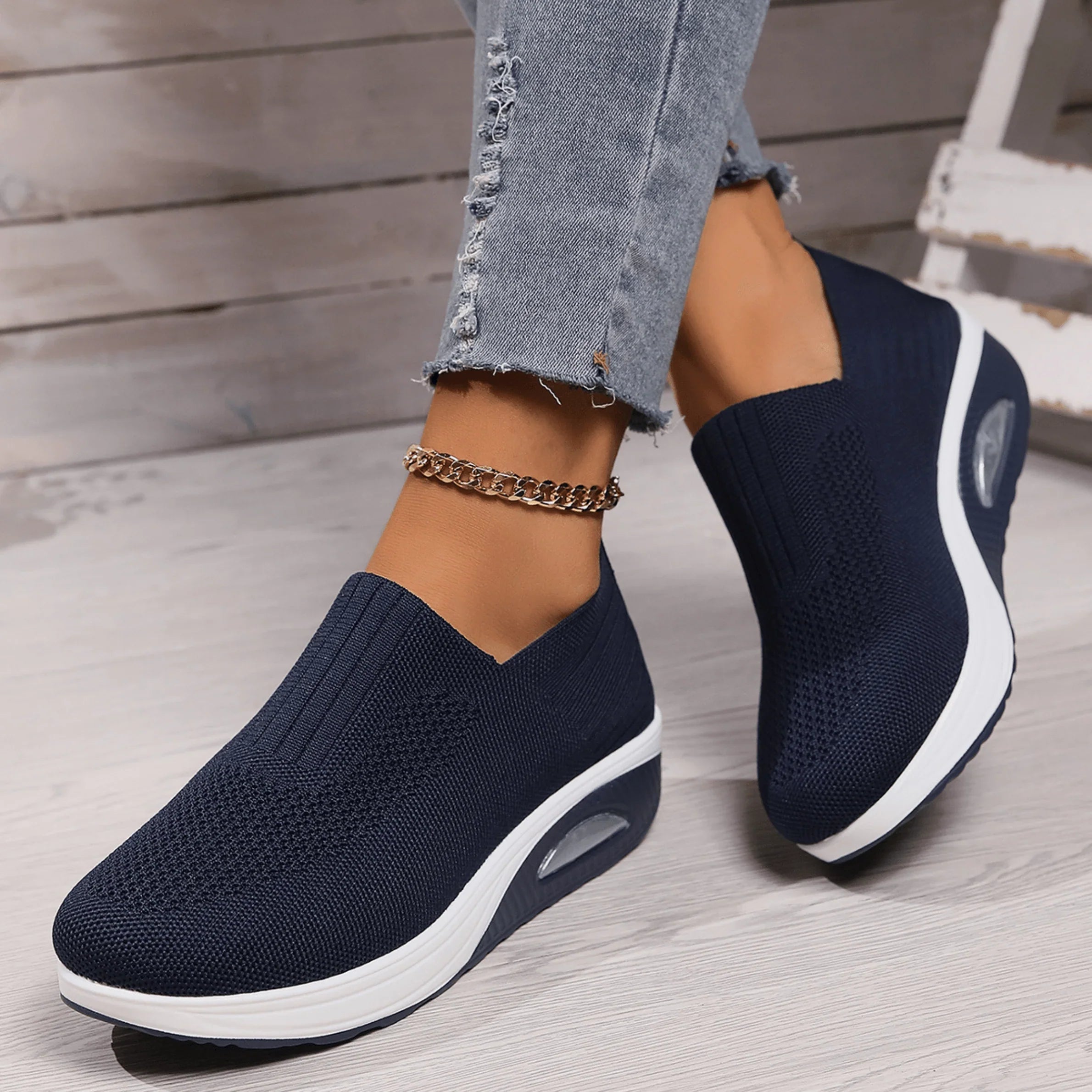 Easy Slip On Breathable Comfort Women's Sneakers