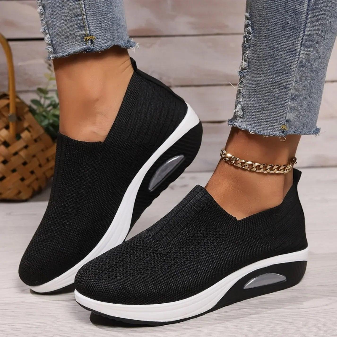 Easy Slip On Breathable Comfort Women's Sneakers
