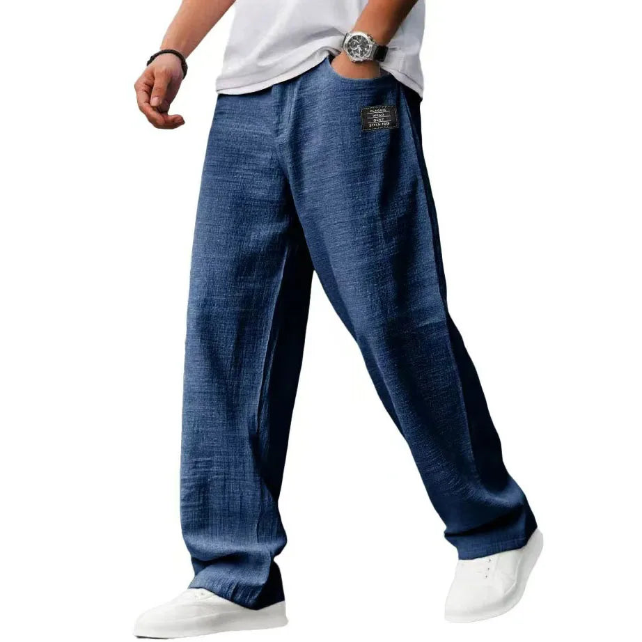 Lightweight Comfortable Straight Leg Pants