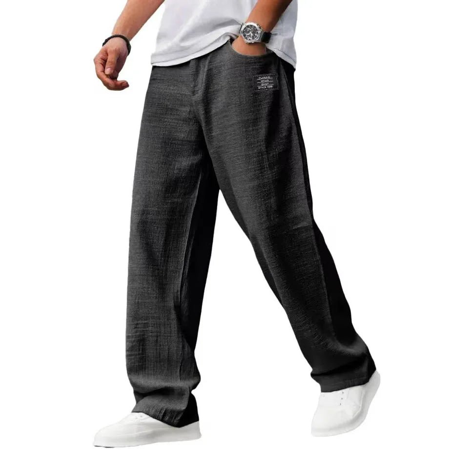 Lightweight Comfortable Straight Leg Pants