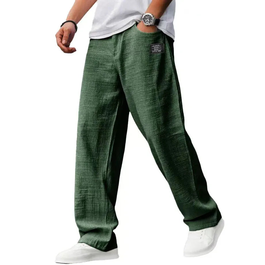 Lightweight Comfortable Straight Leg Pants