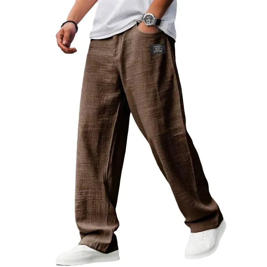 Lightweight Comfortable Straight Leg Pants