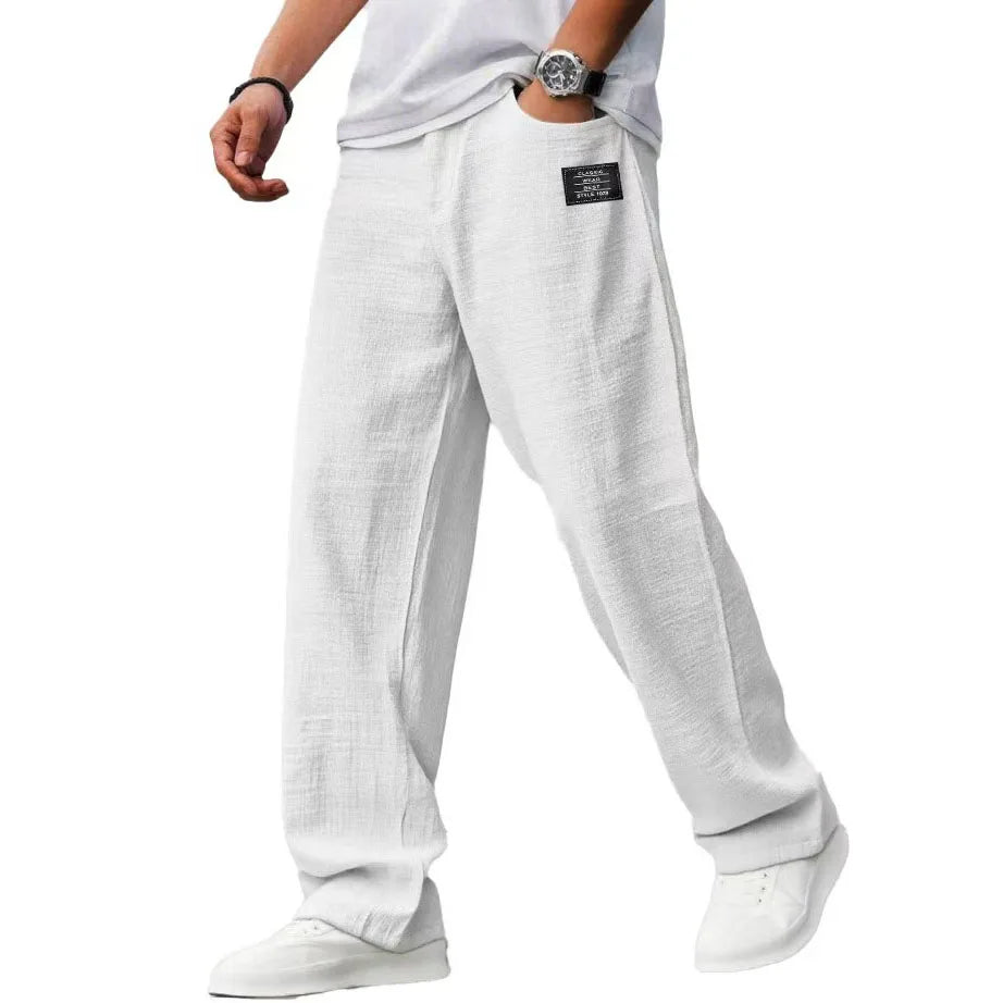 Lightweight Comfortable Straight Leg Pants