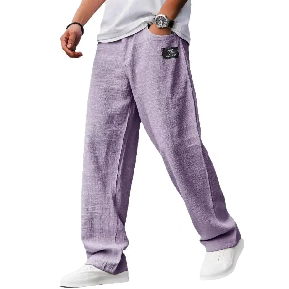 Lightweight Comfortable Straight Leg Pants