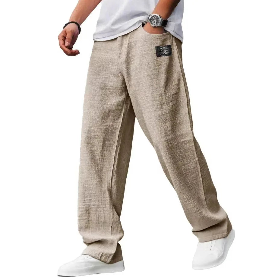 Lightweight Comfortable Straight Leg Pants