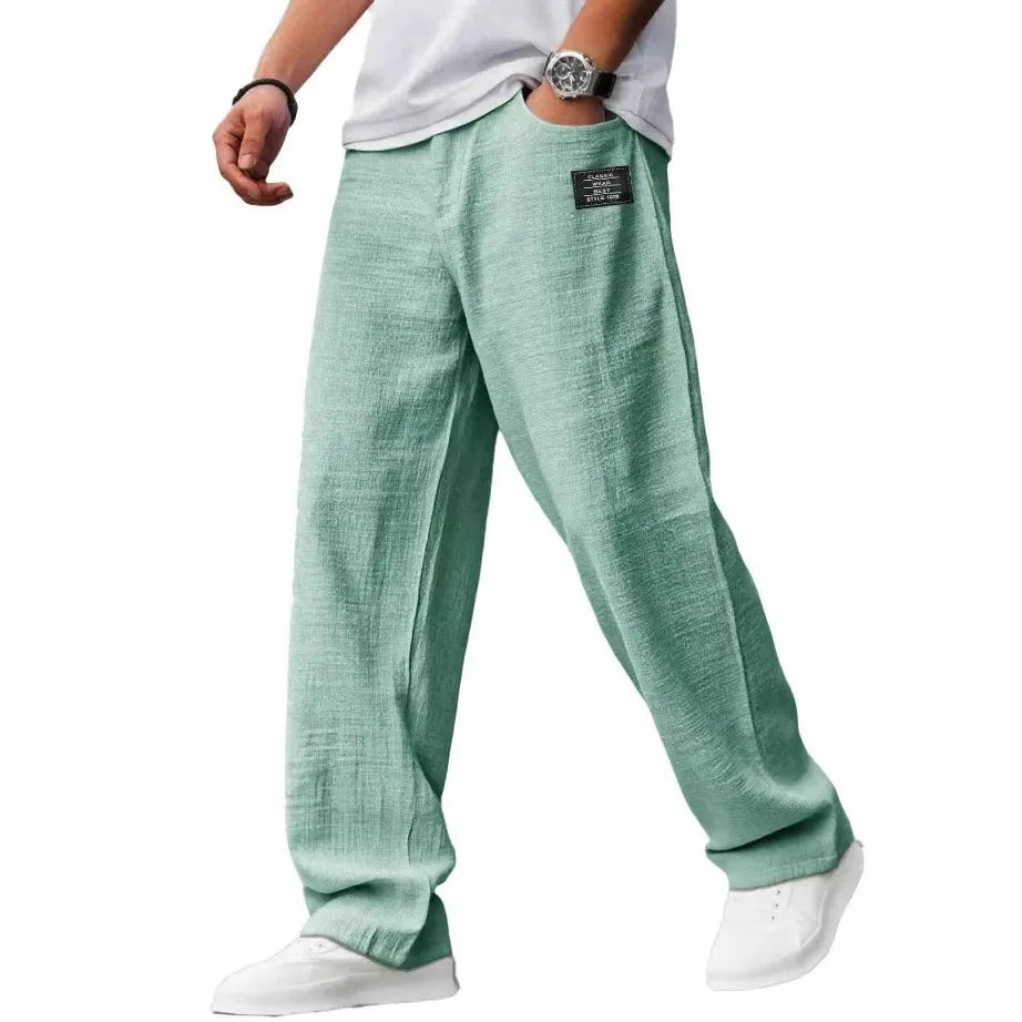 Lightweight Comfortable Straight Leg Pants