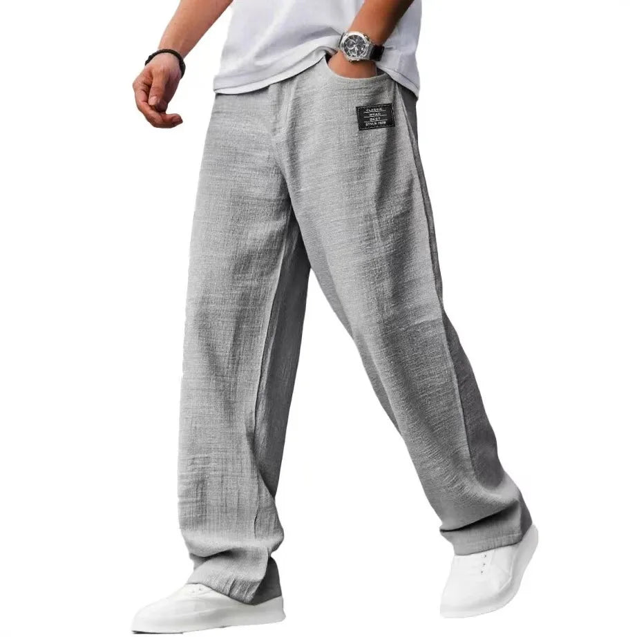 Lightweight Comfortable Straight Leg Pants