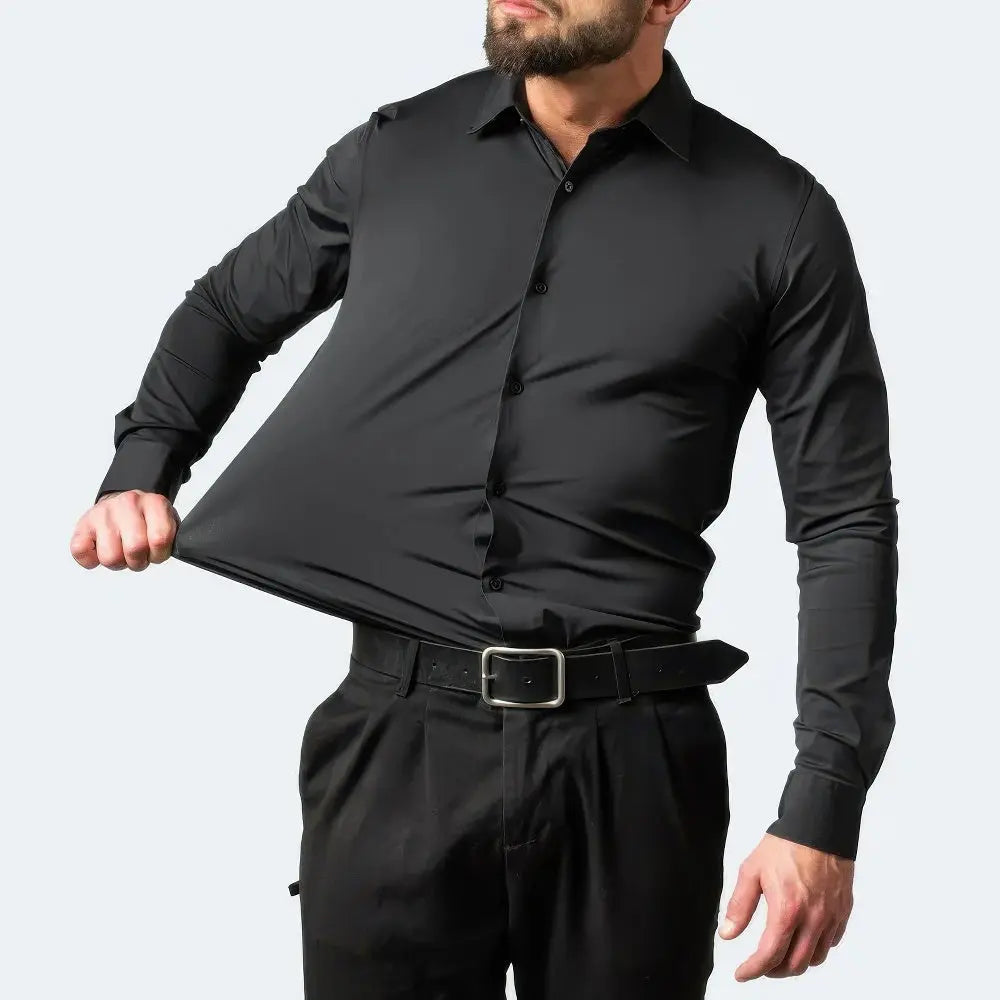 Stretch Wrinkle Resistant Men’s Shirt