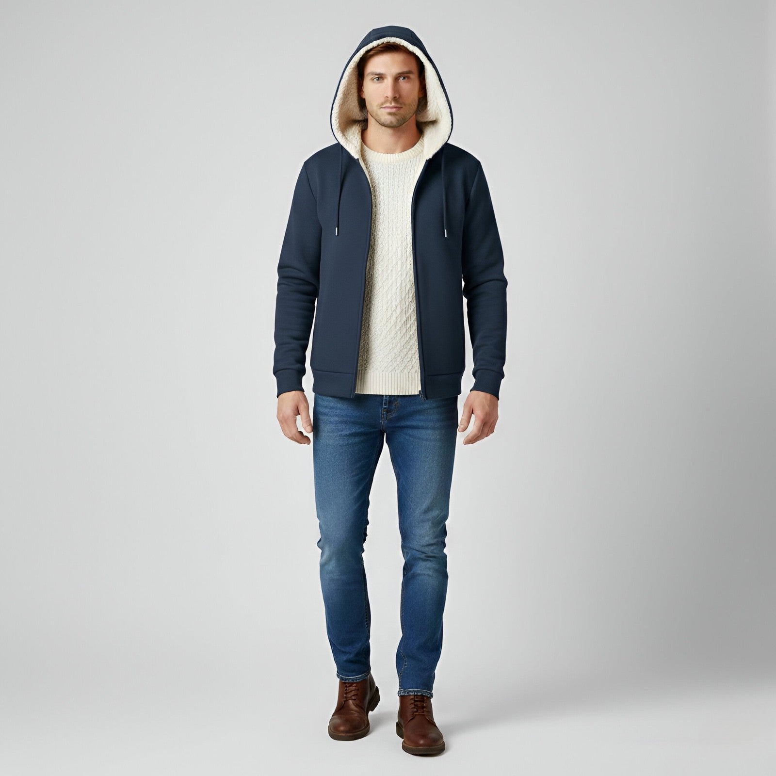 Aaron - Soft wooly sweatvest