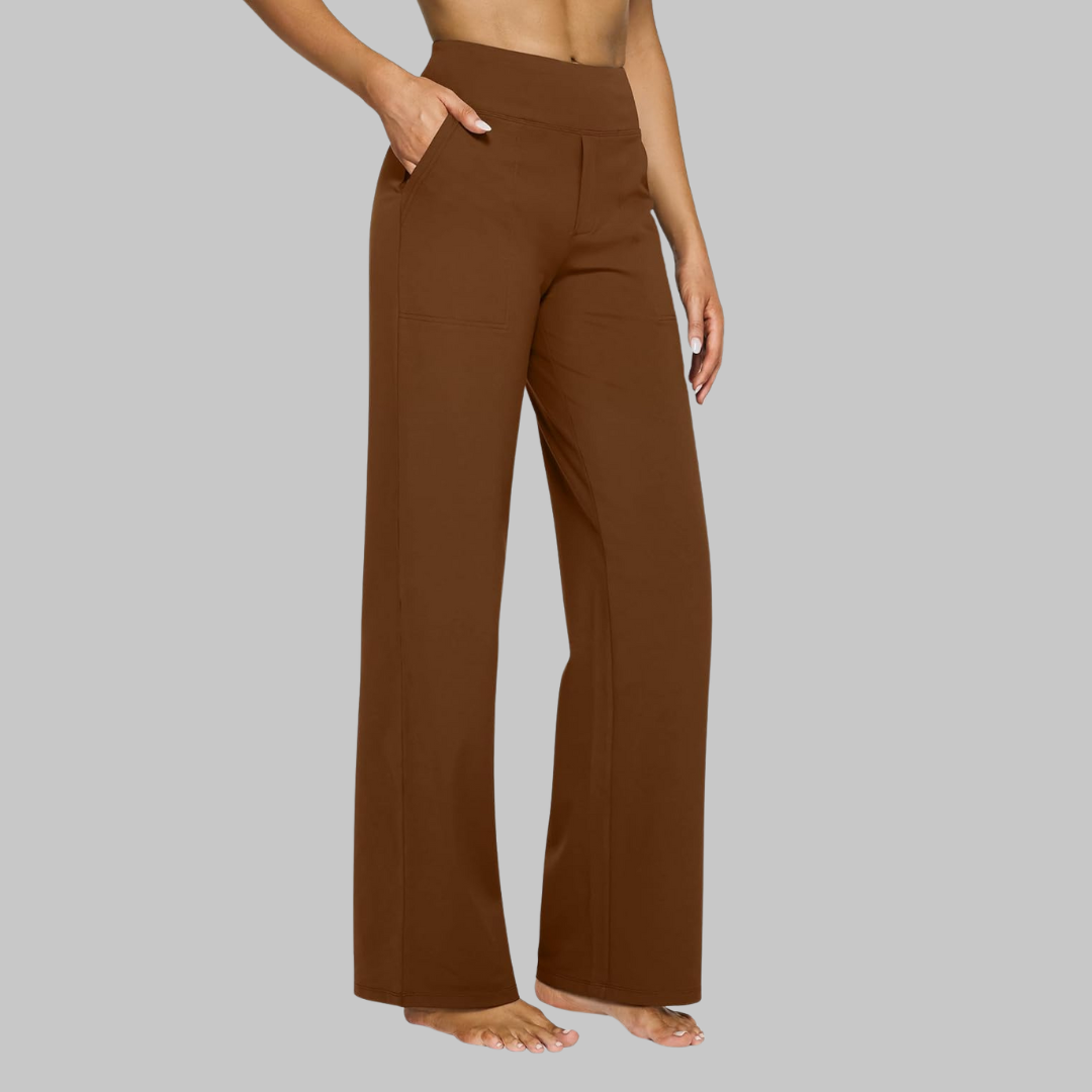 Wrinkle Free Comfort Fit Women's Stretch Pants