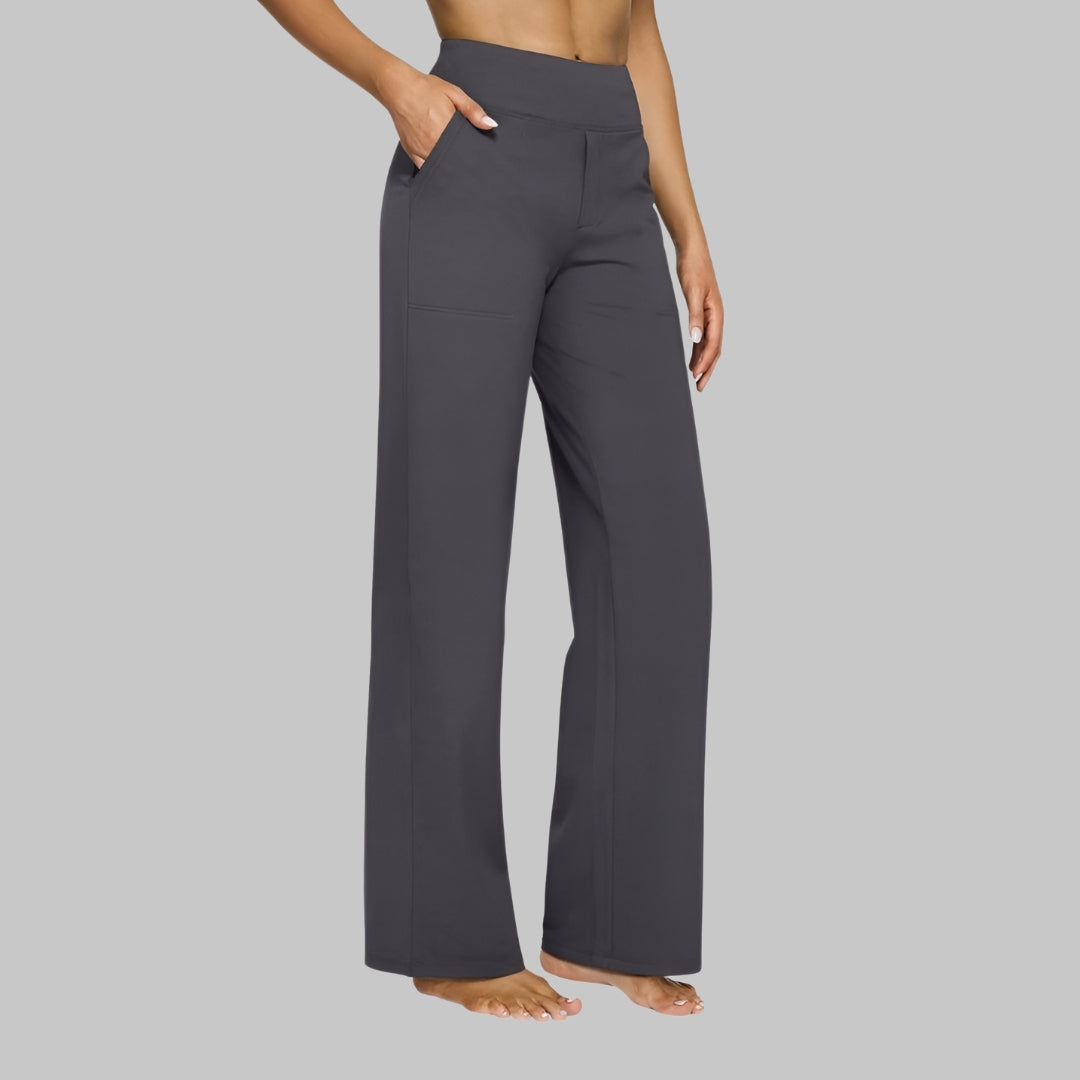 Wrinkle Free Comfort Fit Women's Stretch Pants