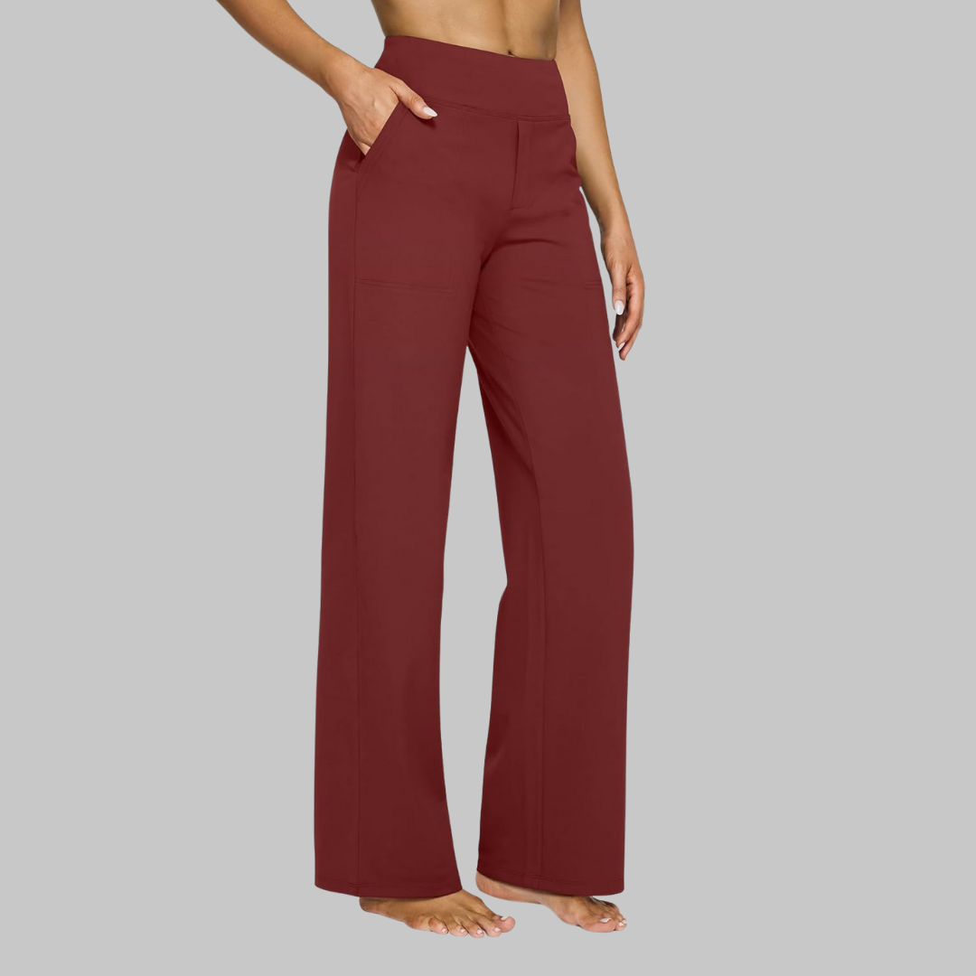 Wrinkle Free Comfort Fit Women's Stretch Pants