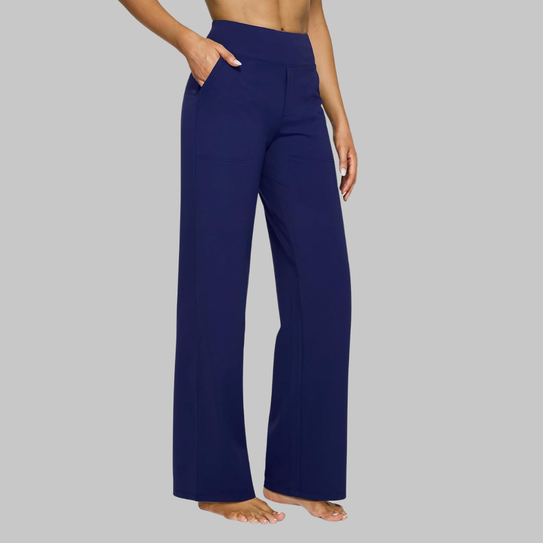 Wrinkle Free Comfort Fit Women's Stretch Pants