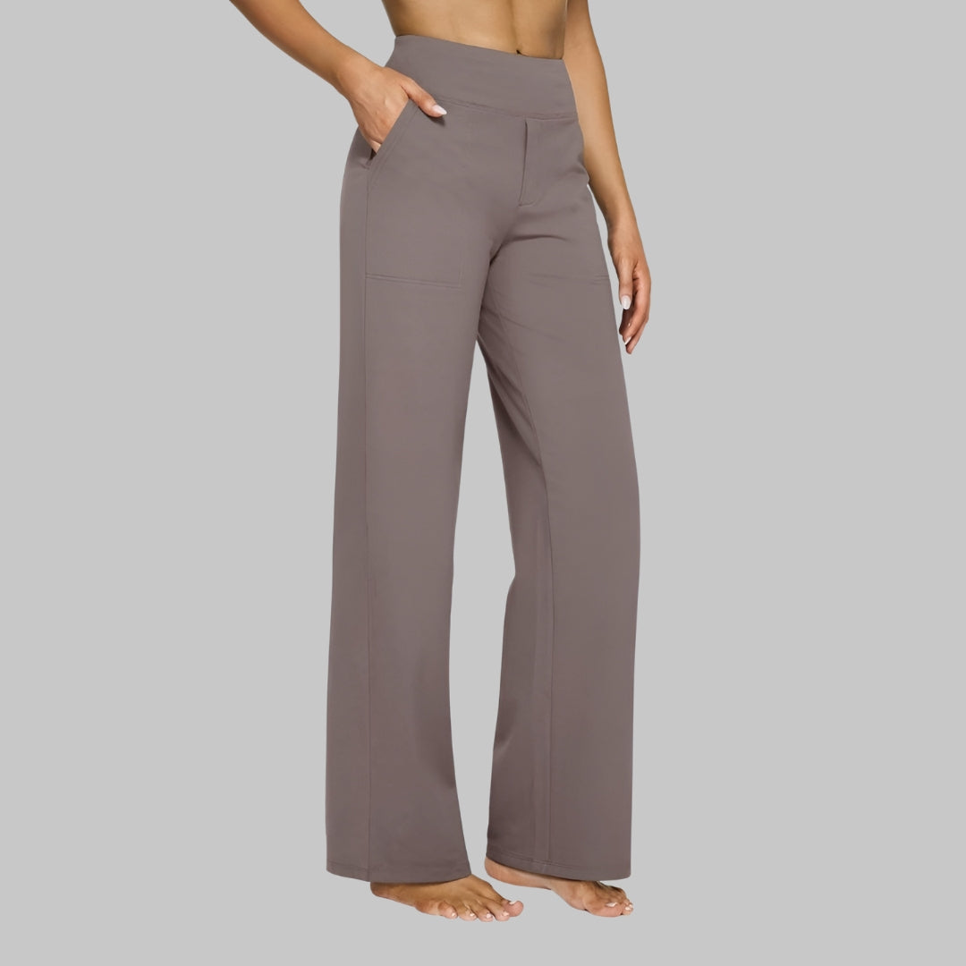 Wrinkle Free Comfort Fit Women's Stretch Pants