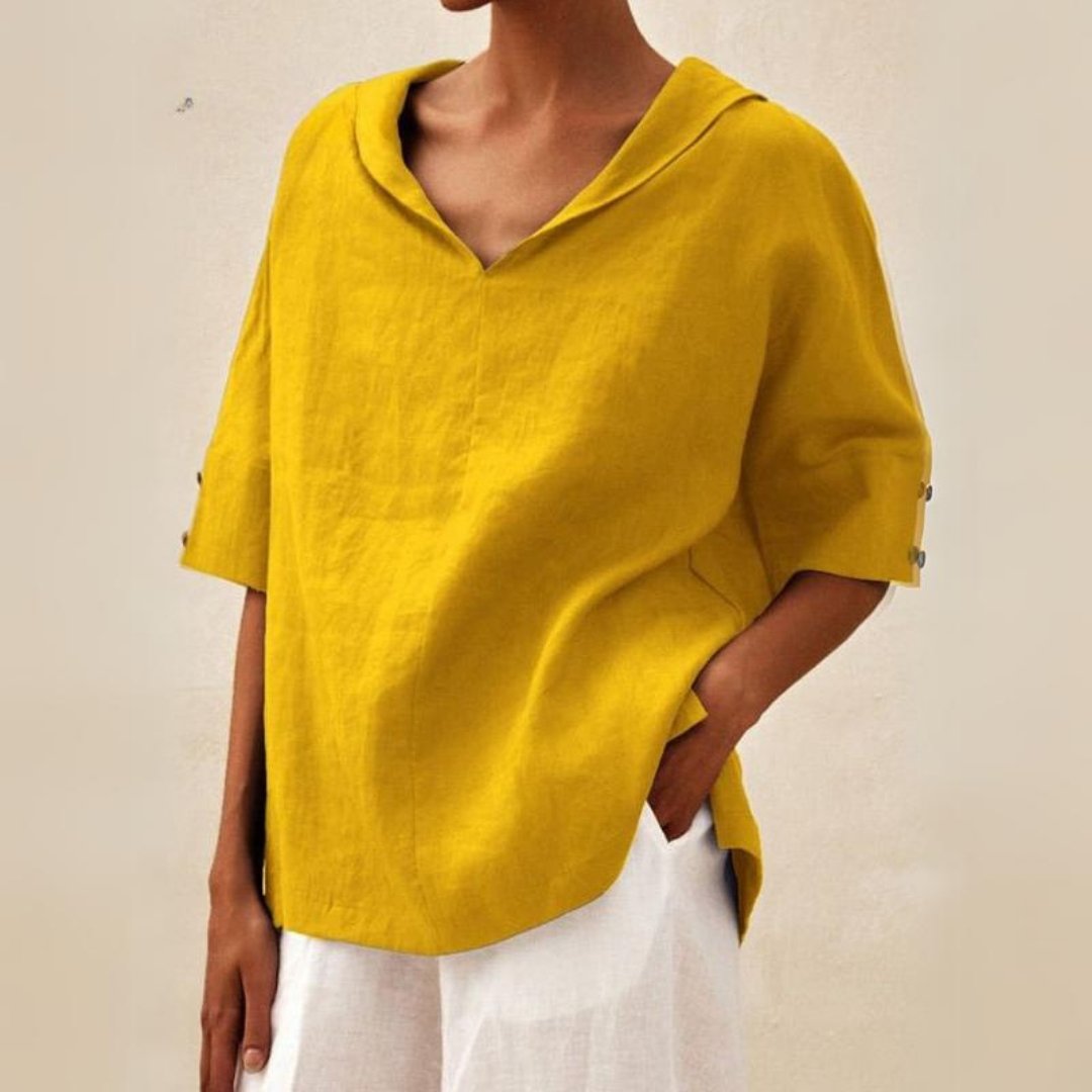 V Neck Casual Shirt