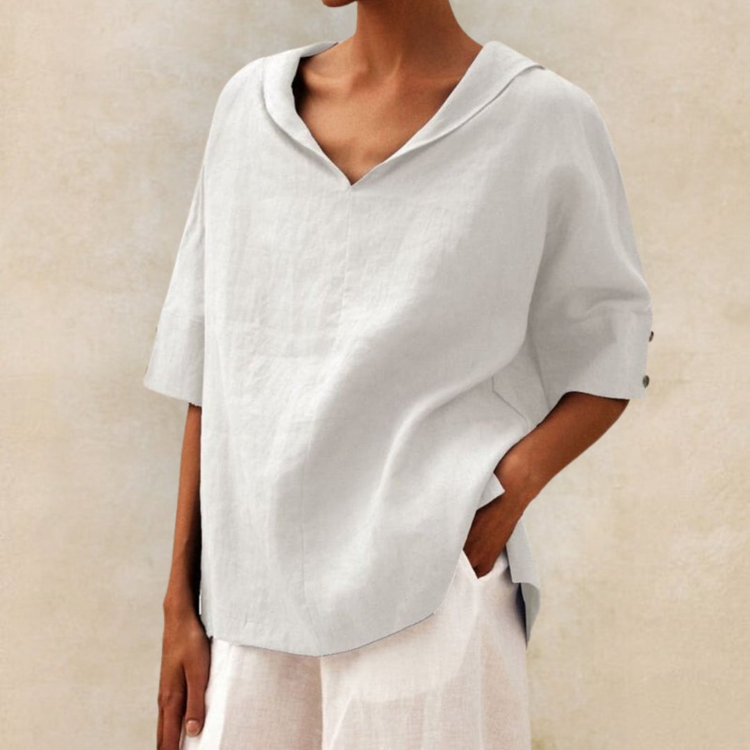 V Neck Casual Shirt