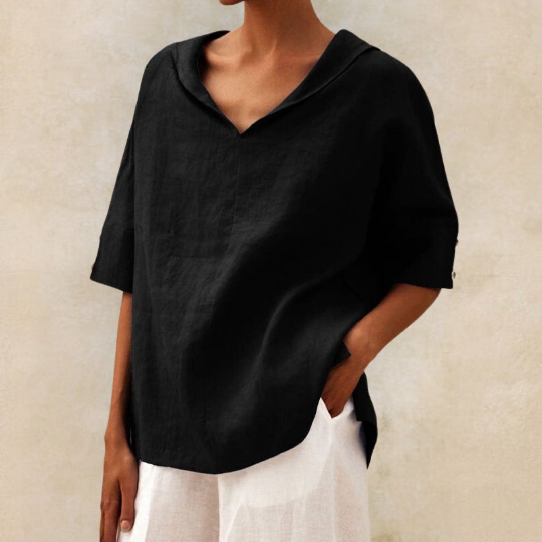 V Neck Casual Shirt