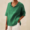 V Neck Casual Shirt