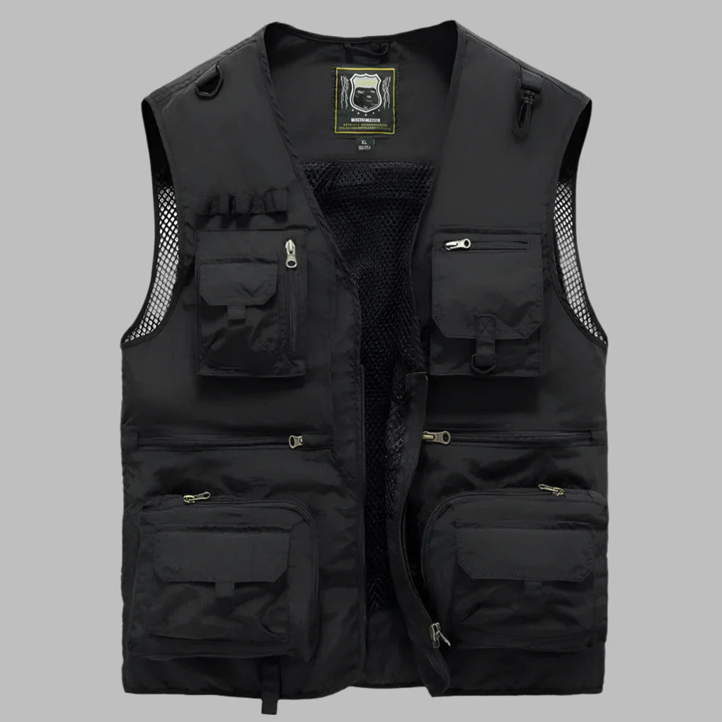 Multi Pocket Lightweight Comfort Summer Vest for Men